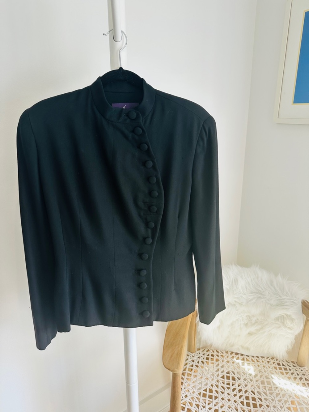 Ralph Lauren Purple Label Black Blazer